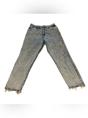 Rare International Zalerna Sportswear Vtg Jeans Zipper Bottom Size 30 High Waist